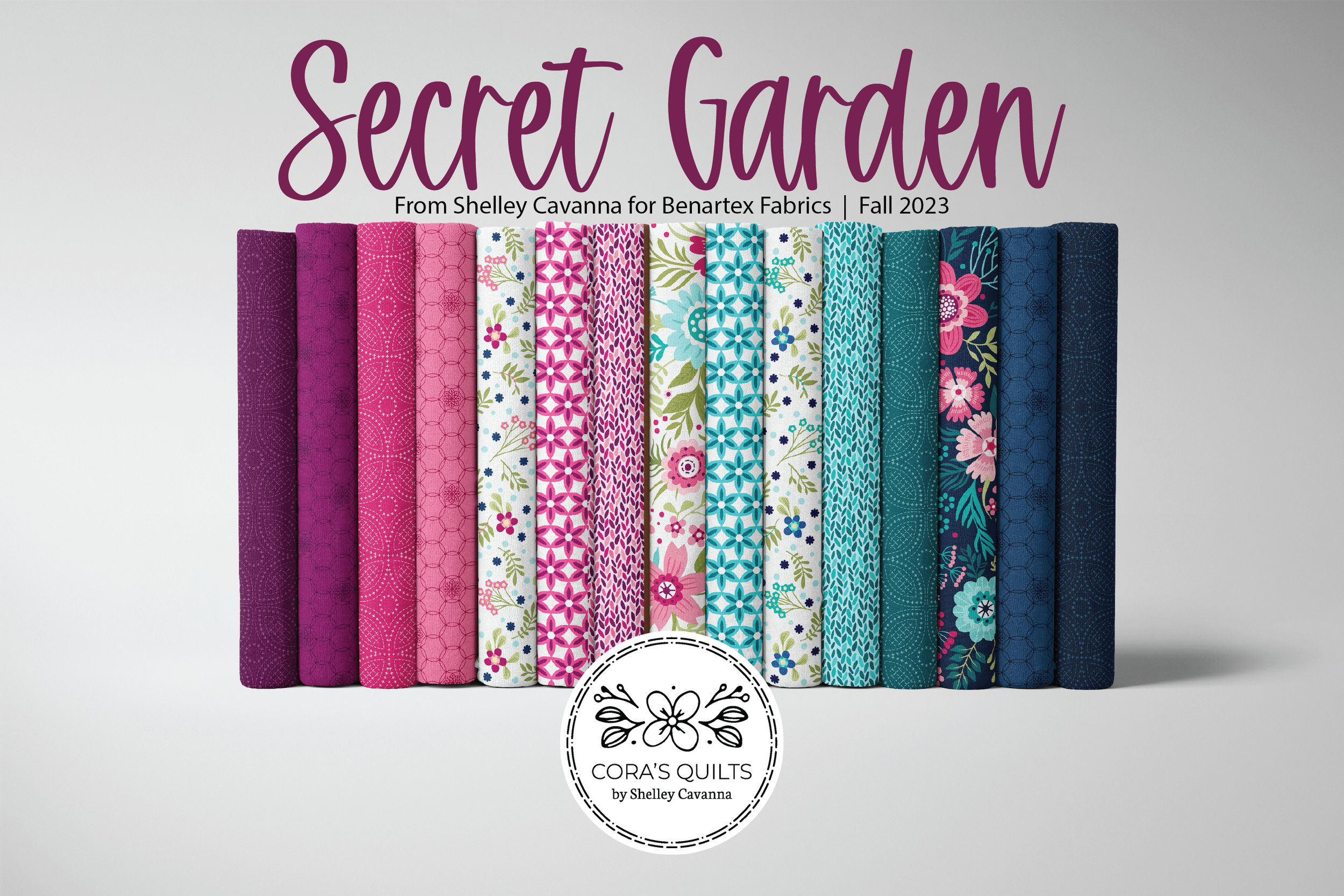 Secret Garden — Cora's Quilts by Shelley Cavanna